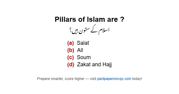 Pillars of Islam are ?